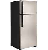 GE ENERGY STAR 17.5 Cu. Ft. Top-Freezer Refrigerator GIE18GCNRSA