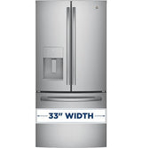 GE Series ENERGY STAR 23.8 Cu. Ft. French-Door Refrigerator GFE24JYKFS