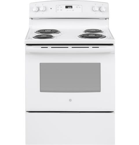 GE 30" Free-Standing Electric Range JBS360DMWW