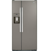 GE 23.0 Cu. Ft. Side-By-Side Refrigerator GSS23GMPES-Slate