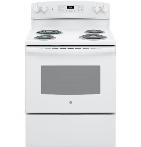 GE 30" Free-Standing Electric Range JB256DMWW