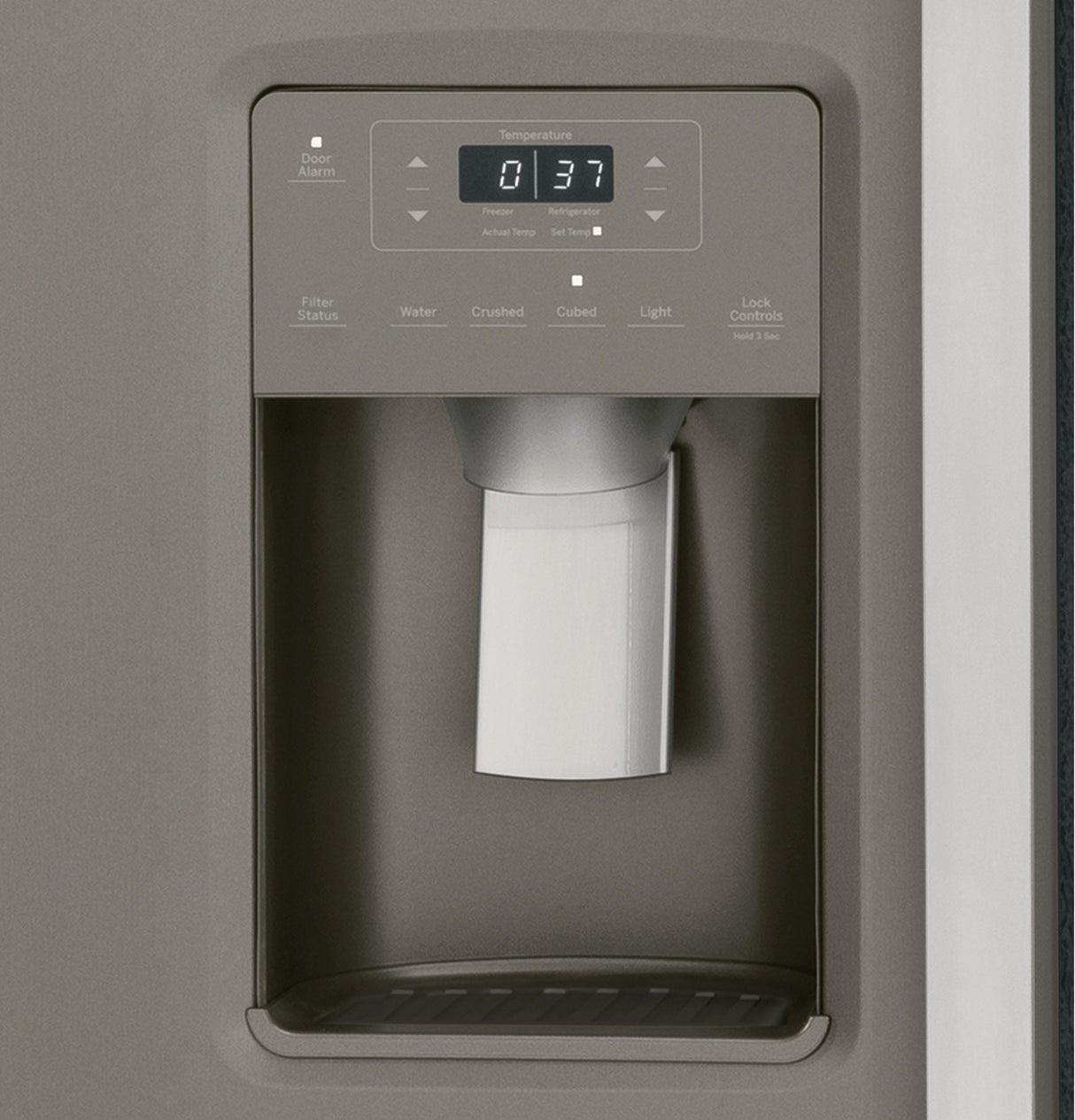 GE 23.0 Cu. Ft. Side-By-Side Refrigerator GSS23GMPES