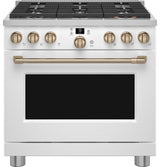 Café 36" Smart All-Gas Professional Range with 6 Burners (Natural Gas) CGY366P4TW2