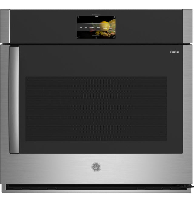 GE Profile 30 Inch Smart 5 cu. ft. Total Capacity Electric Single Wall Oven PTS700RSNSS