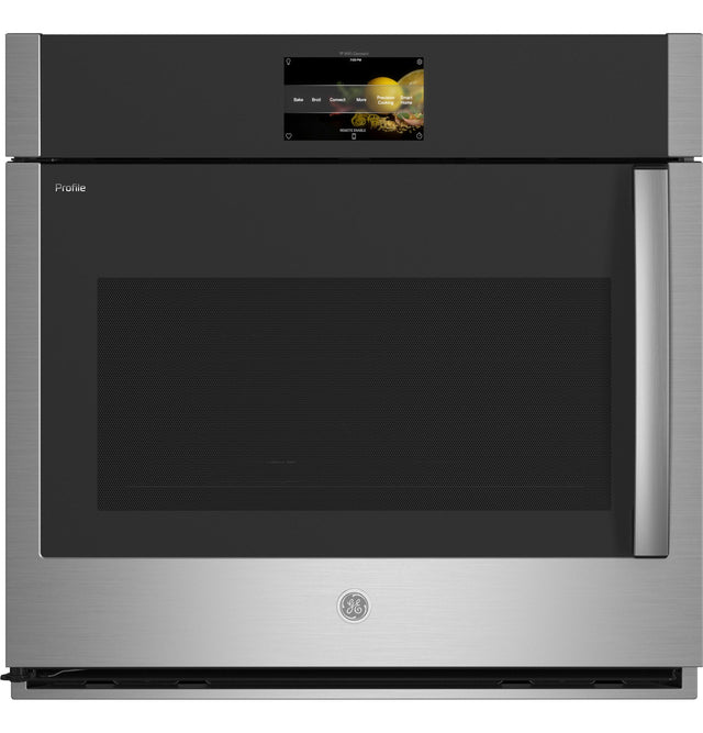 GE Profile 30 Inch Smart 5 cu. ft. Total Capacity Electric Single Wall Oven PTS700LSNSS