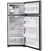 GE ENERGY STAR 17.5 Cu. Ft. Top-Freezer Refrigerator GIE18GSNRSS