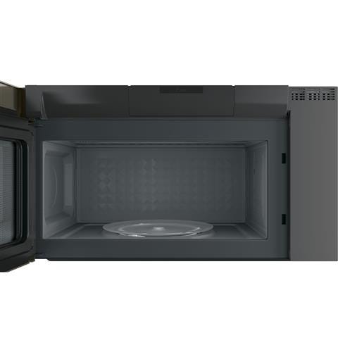 GE Profile Series 2.1 Cu. Ft. Over-the-Range Sensor Microwave Oven PVM9005BLTS