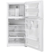 GE ENERGY STAR 19.1 Cu. Ft. Top-Freezer Refrigerator GTE19JTNRWW