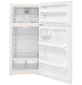 GE ENERGY STAR 16.6 Cu. Ft. Top-Freezer Refrigerator GTE17DTNRCC