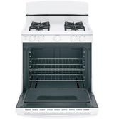 GE 30" Free-Standing Front Control Gas Range JGBS10DEMWW