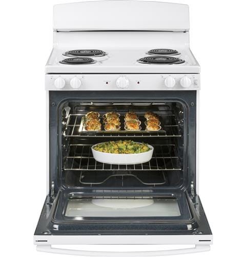 GE 30" Free-Standing Electric Range JBS460DMWW