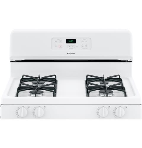 Hotpoint 30" Free-Standing Standard Clean Gas Range RGBS400DMWW