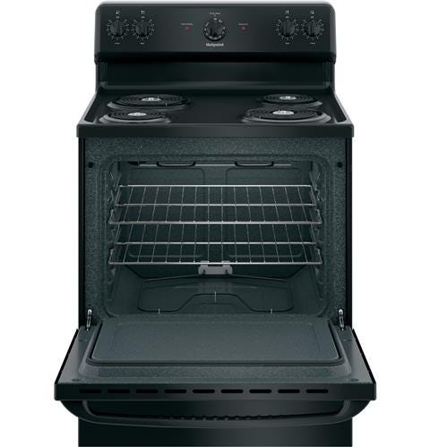 Hotpoint® 30" Free-Standing Electric Range RBS160DMBB