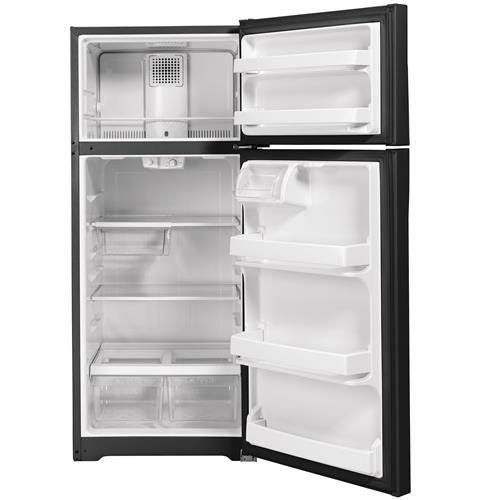 GE ENERGY STAR 17.5 Cu. Ft. Top-Freezer Refrigerator GTE18GTNRBB