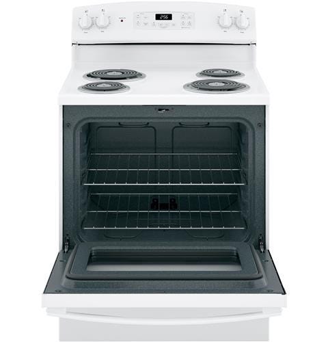 GE 30" Free-Standing Electric Range JB256DMWW