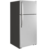 GE 16.6 cu. ft. Top Freezer Refrigerator in Stainless Steel GTS17GSNRSS