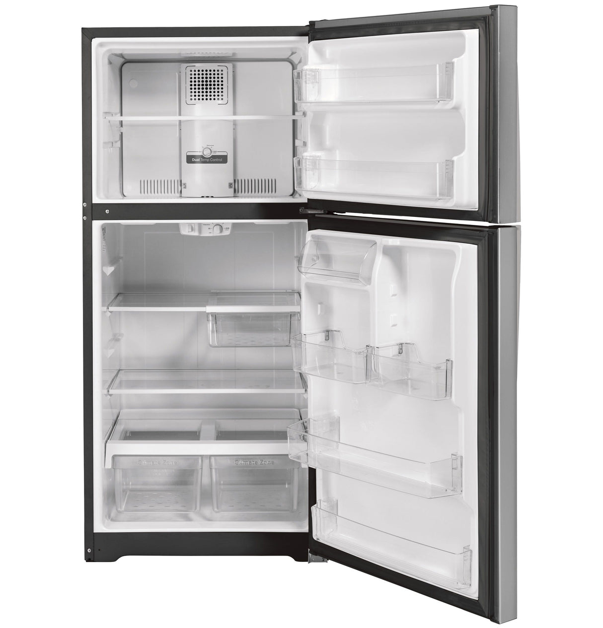 GE 19.2 Cu. Ft. Top-Freezer Refrigerator GTS19KYNRFS (S&D)