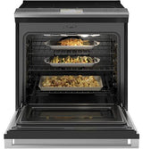 Cafe 30" Smart Slide-In, Front-Control, Induction and Convection Range with In-Oven Camera in Platinum Glass CHS90XM2NS5