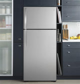 GE ENERGY STAR 16.6 Cu. Ft. Top-Freezer Refrigerator GIE17GSNRSS