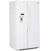 GE® ENERGY STAR® 25.4 Cu. Ft. Side-By-Side Refrigerator GSE25GGHWW