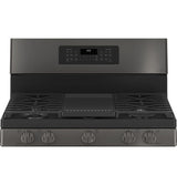 GE Profile™ 30" Free-Standing Gas Double Oven Convection Range with No Preheat Air Fry PGB965BPTS