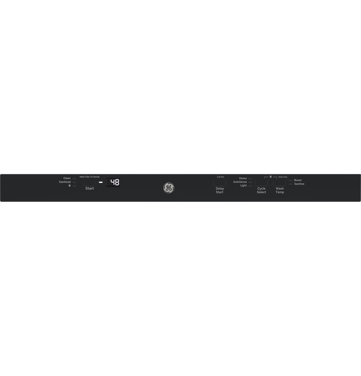 GE ADA Compliant Stainless Steel Interior Dishwasher with Sanitize Cycle GDT226SGLBB