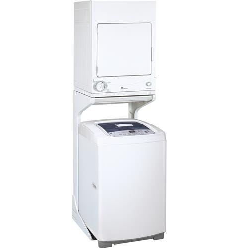 GE Spacemaker 120V 3.6 Cu. Ft. Capacity Stationary Electric Dryer DSKS333ECWW