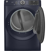 GE 7.8 cu. ft. Capacity Smart Front Load Electric Dryer with Sanitize Cycle GFD55ESPRRS