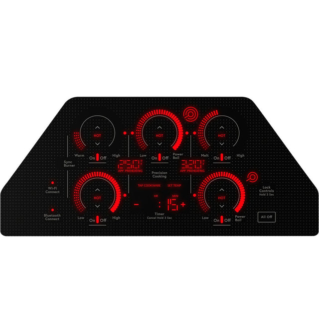 Café 36" Touch-Control Electric Cooktop CEP90362TSS