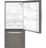 GE Series ENERGY STAR 20.9 Cu. Ft. Bottom Freezer Refrigerator GDE21EMKES