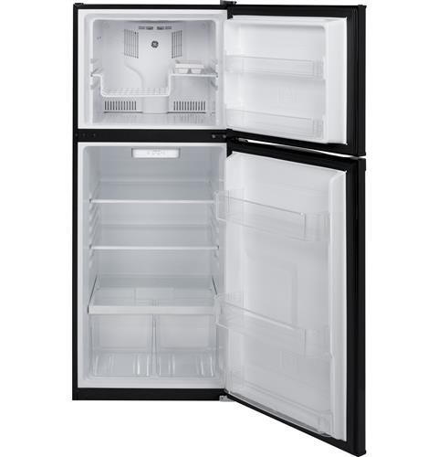 GE Series ENERGY STAR 11.6 cu. ft. Top-Freezer Refrigerator GPE12FGKBB