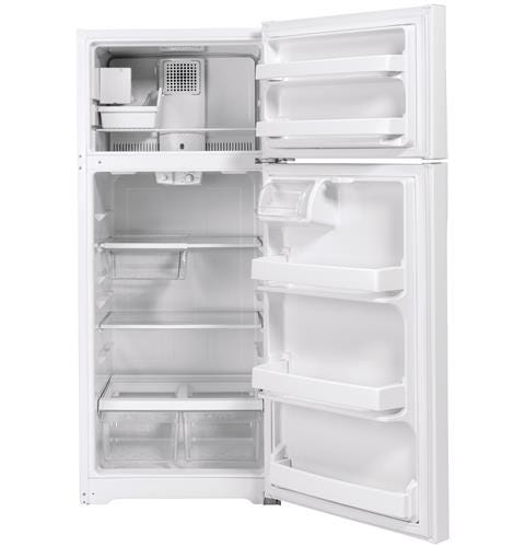 GE ENERGY STAR 17.5 Cu. Ft. Top-Freezer Refrigerator GIE18GTNRWW