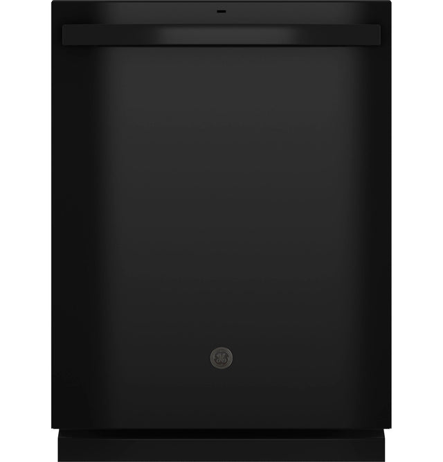 GE TOP CONTROL WITH PLASTIC INTERIOR DISHWASHER WITH SANITIZE CYCLE DRY BOOST GDT535PGRBB-Black