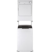 GE Space-Saving 2.8 DOE Cu. Ft. Capacity Portable Washer with Stainless Steel Basket GNW128PSMWW