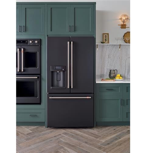 Café ENERGY STAR 22.2 Cu. Ft. Counter-Depth French-Door Refrigerator with Hot Water Dispenser CYE22TP3MD1