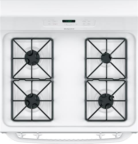 Hotpoint 30" Free-Standing Standard Clean Gas Range RGBS400DMWW