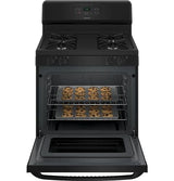 Hotpoint® 30" Free-Standing Standard Clean Gas Range RGBS400DMBB