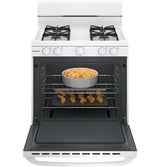 Hotpoint 30" Free-Standing Gas Range RGBS300DMWW