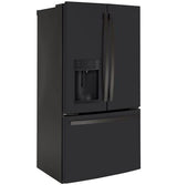 GE ENERGY STAR 22.1 Cu. Ft. Counter-Depth Fingerprint Resistant French-Door Refrigerator GYE22GENDS