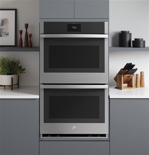 GE Profile 30" Smart Built-In Convection Double Wall Oven PTD9000SNSS