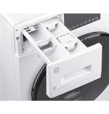 GE 24" 2.4 cu. ft.Capacity Front Load Washer/Condenser Dryer Combo GFQ14ESSNWW