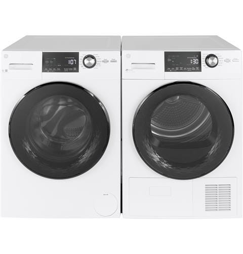 GE 2.4 DOE Cu. Ft. Frontload Washer with Steam GFW148SSMWW