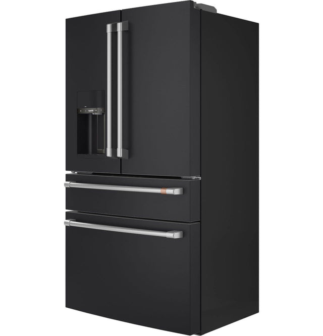 Café ENERGY STAR 22.3 Cu. Ft. Smart Counter-Depth 4-Door French-Door Refrigerator CXE22DP3PD1