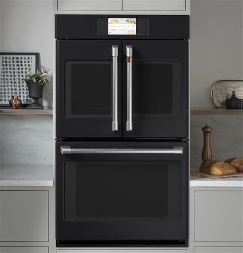Café Professional Series 30" Smart Built-In Convection French-Door Double Wall Oven CTD90FP3ND1