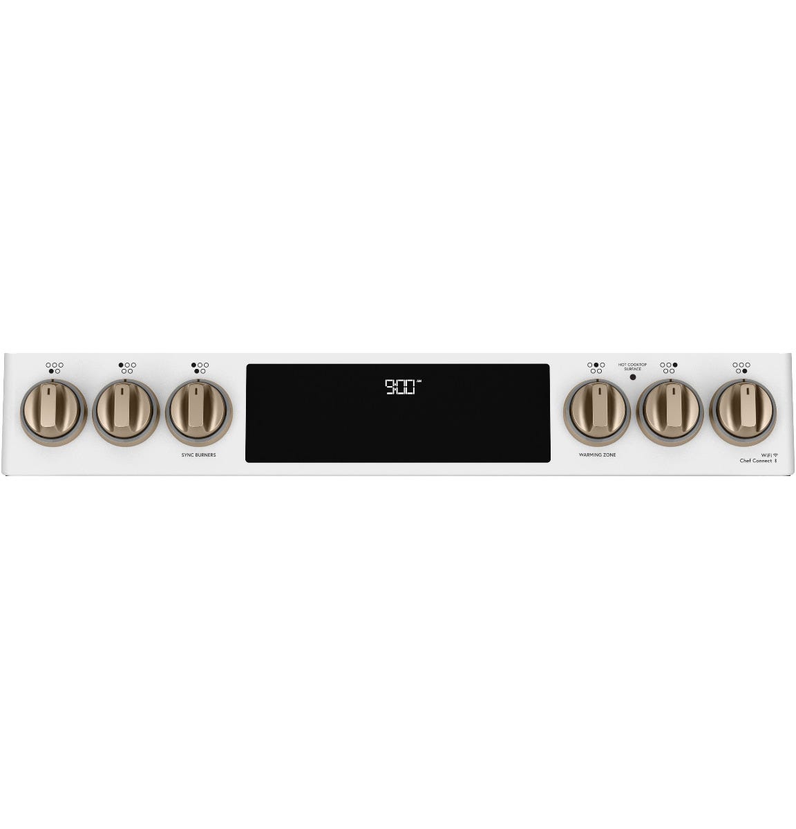 Café™ 30" Smart Slide-In, Front-Control, Induction and Convection Range with Warming Drawer CHS900P4MW2