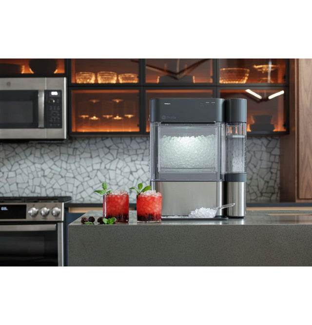 GE Profile 30" Smart Slide-In Front-Control Gas Double Oven Convection Fingerprint Resistant Range PGS960YPFS