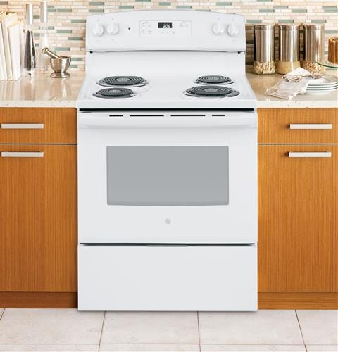 GE 30" Free-Standing Electric Range JBS360DMWW