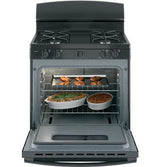 GE 30" Free-Standing Front Control Gas Range JGBS10DEMBB