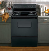 Hotpoint® 30" Free-Standing Standard Clean Electric Range RBS360DMBB