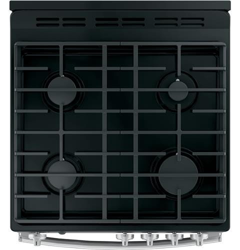 GE 24" Steam Clean Free-Standing/Slide-in Gas Range JGAS640RMSS